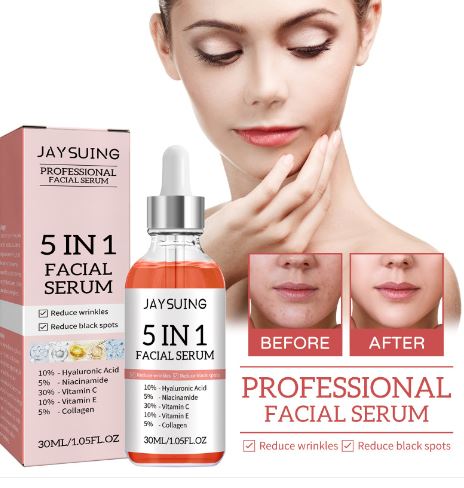 5-in-1 Facial Serum - Firm, Hydrate, Even