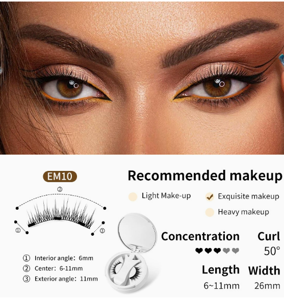 Magnetic Lash Set - No Glue