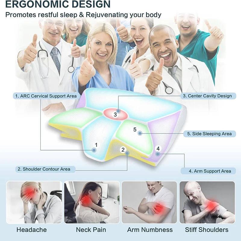 Cervical Memory Foam Pillow