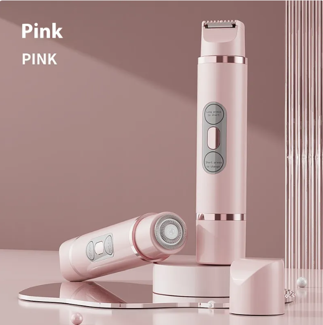 Dual-Head Painless Shaver - Face, Underarm, Bikini, Legs