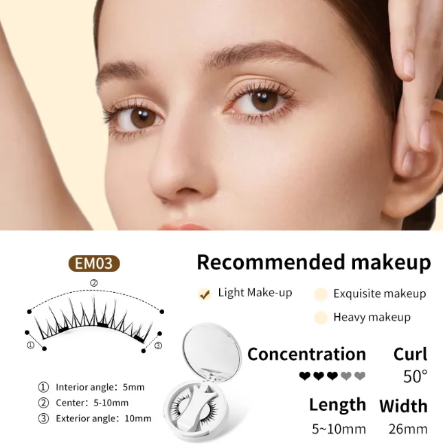 Magnetic Lash Set - No Glue