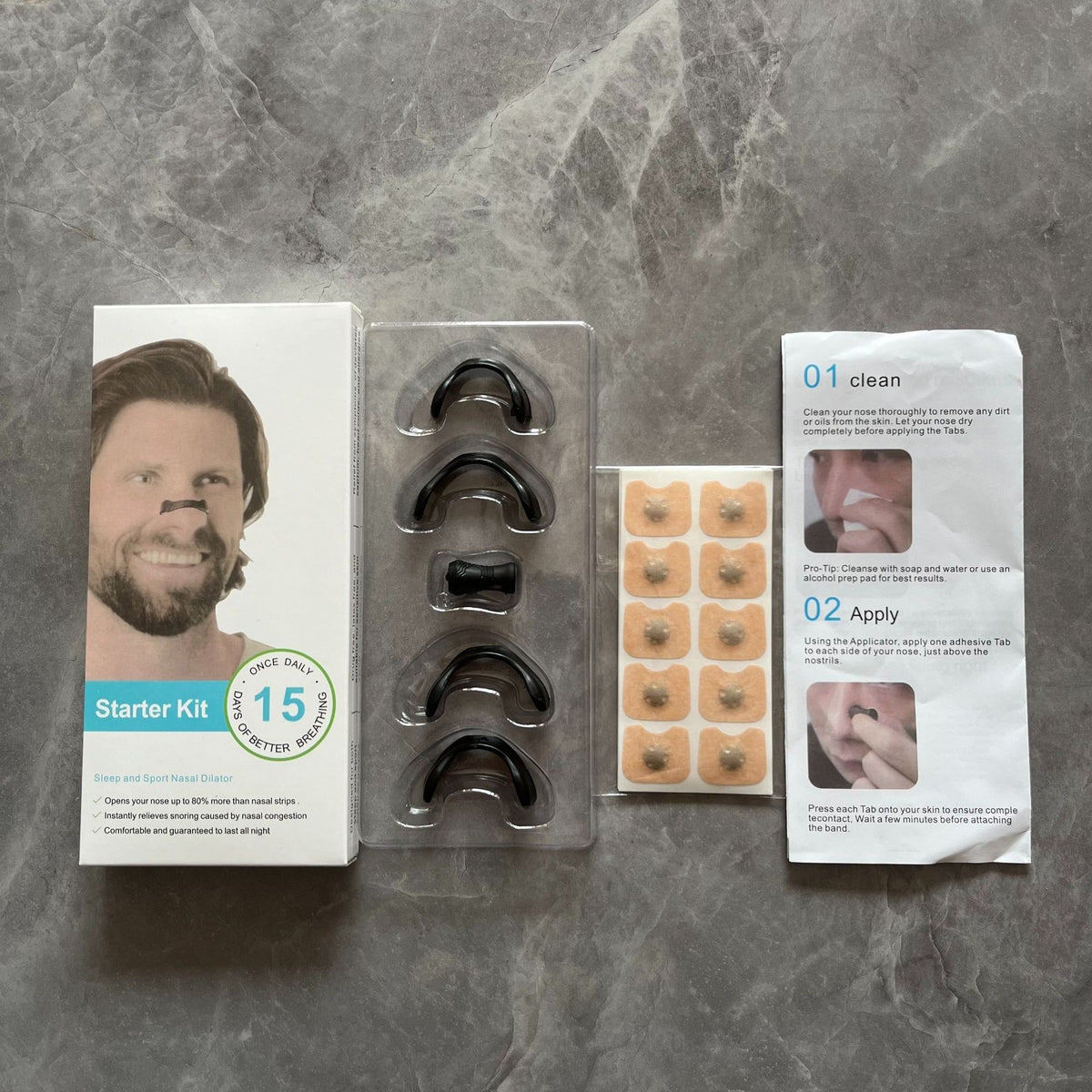 Magnetic Nasal Strips - Quieter Nights