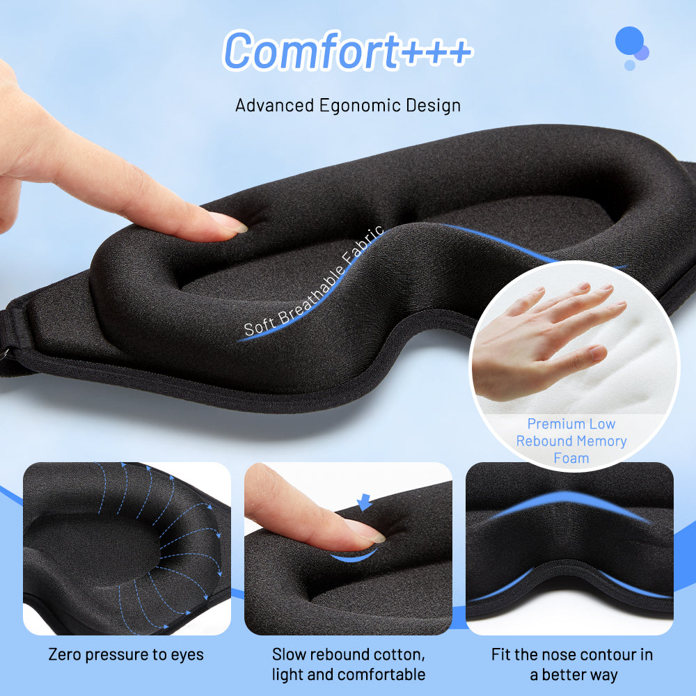 Contour Memory Foam Sleep Mask