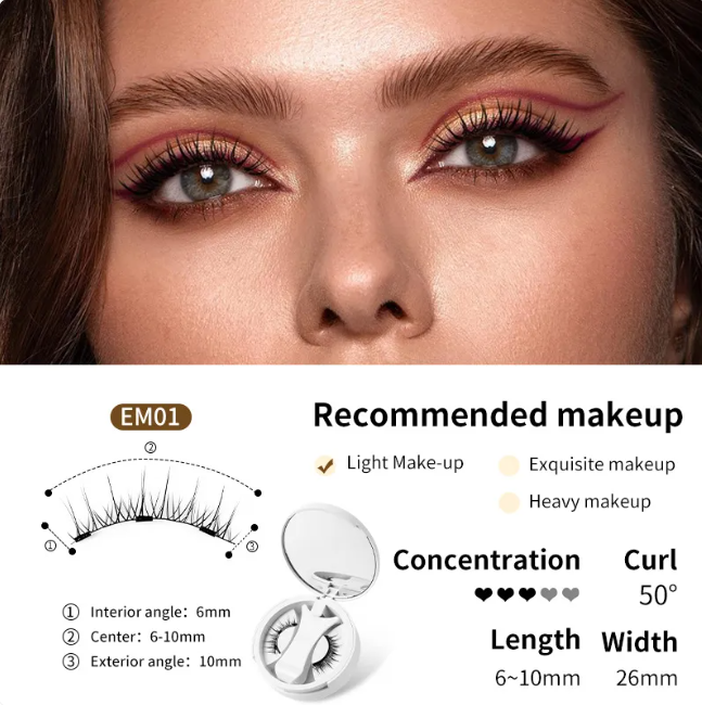 Magnetic Lash Set - No Glue