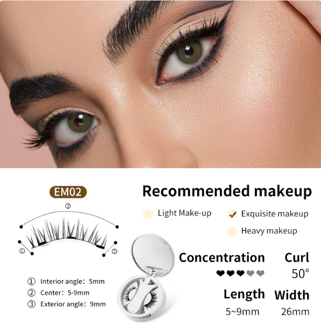 Magnetic Lash Set - No Glue