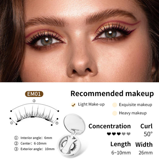 Magnetic Lash Set with Applicator & Case
