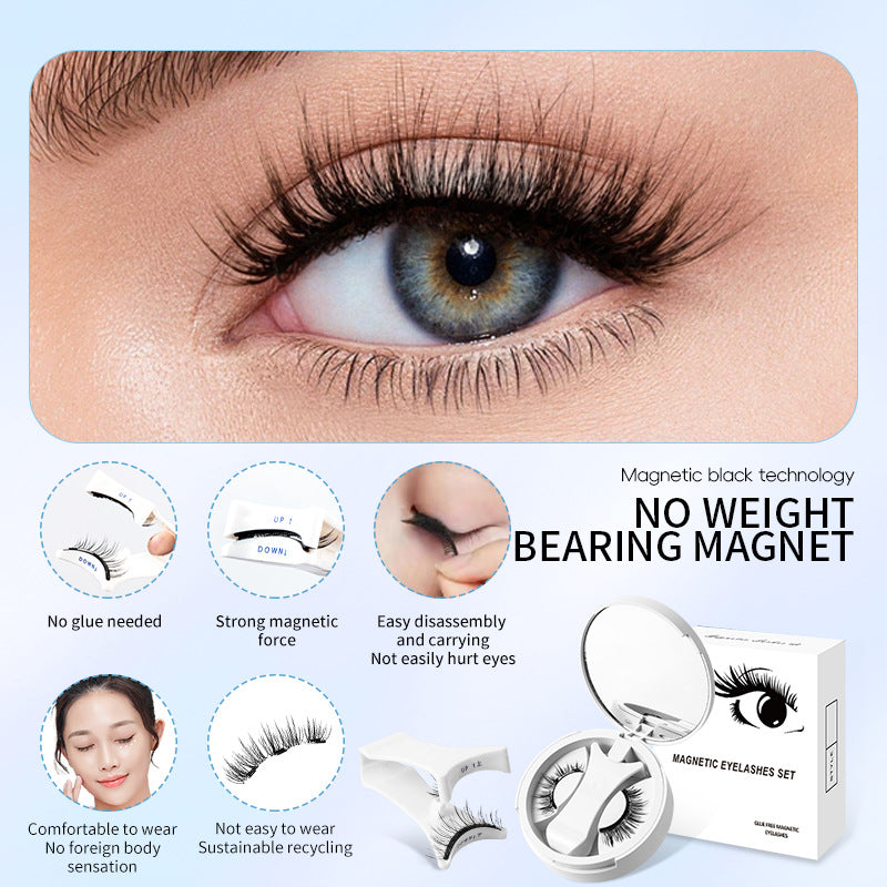 Magnetic Lash Set with Applicator & Case