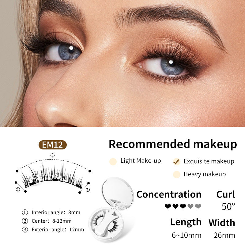 Magnetic Lash Set with Applicator & Case