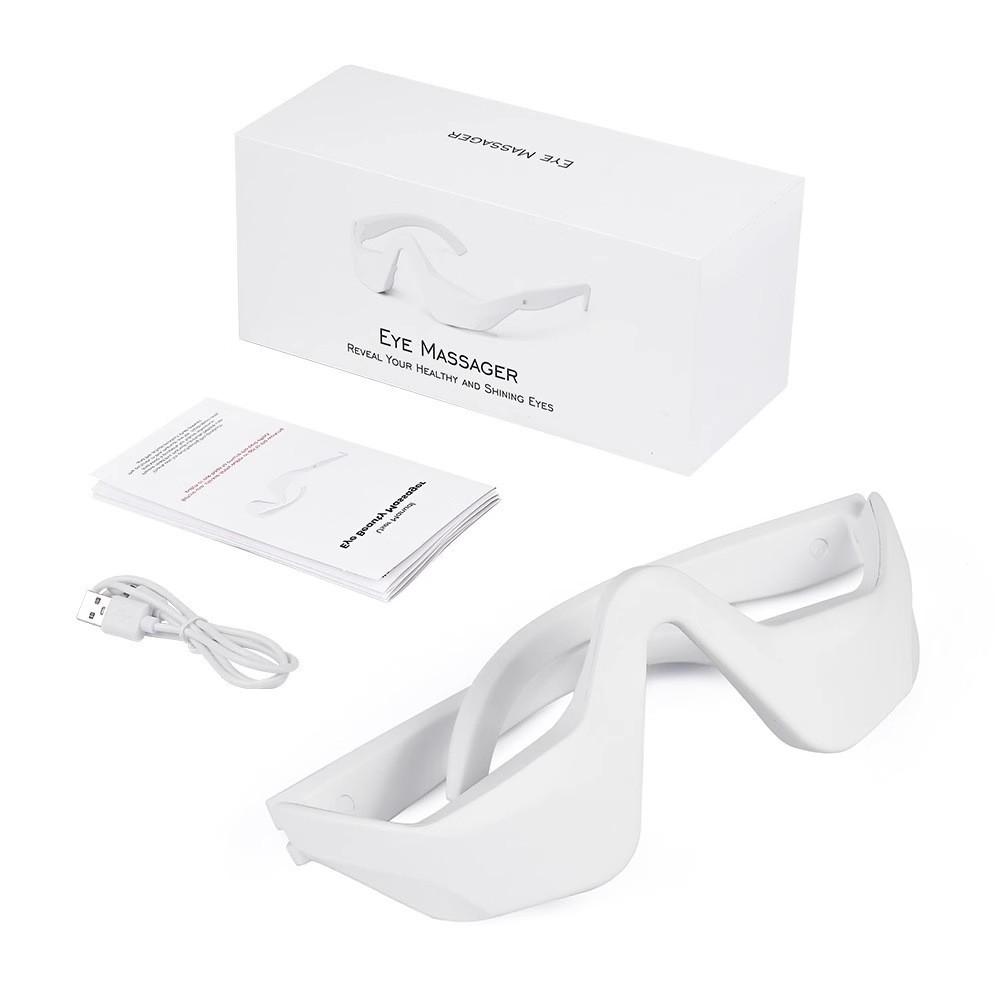 Wireless Eye Massager with Red Light & Heat