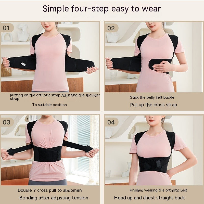 Adjustable Posture Brace - Unisex