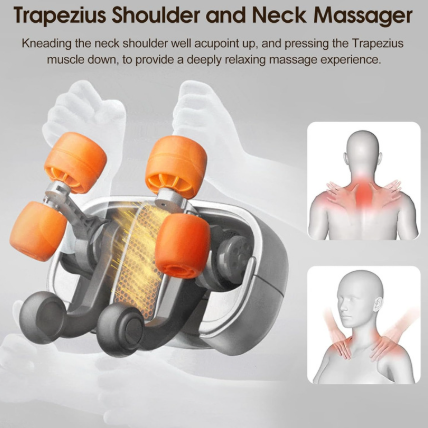 Shiatsu Neck & Shoulder Massager with Heat