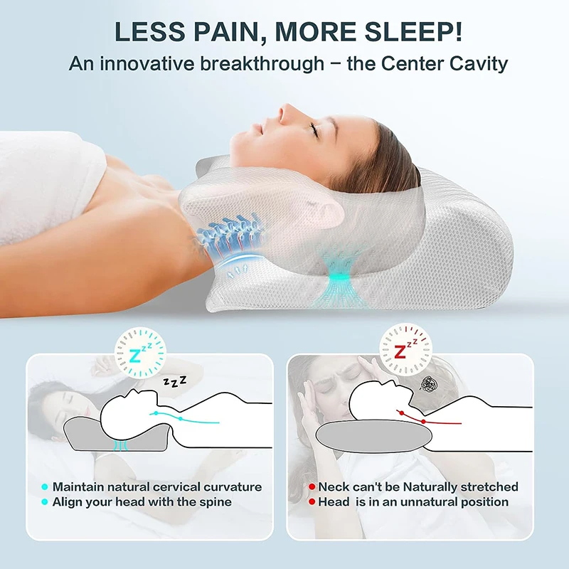 Cervical Memory Foam Pillow