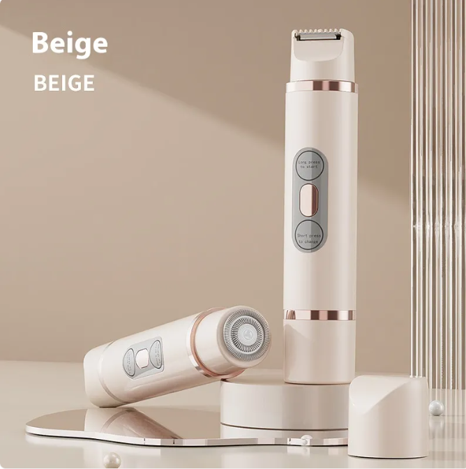 Dual-Head Painless Shaver - Face, Underarm, Bikini, Legs