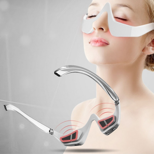 Wireless Eye Massager with Red Light & Heat