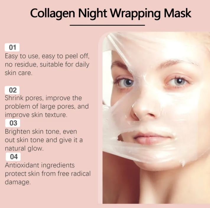Collagen Peel-Off Mask - 75g with Brush