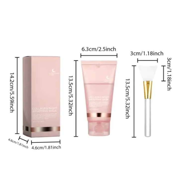 Collagen Peel-Off Mask - 75g with Brush