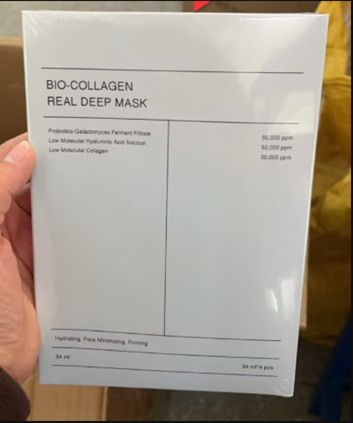 Bio-Collagen Overnight Mask - 4 Pack