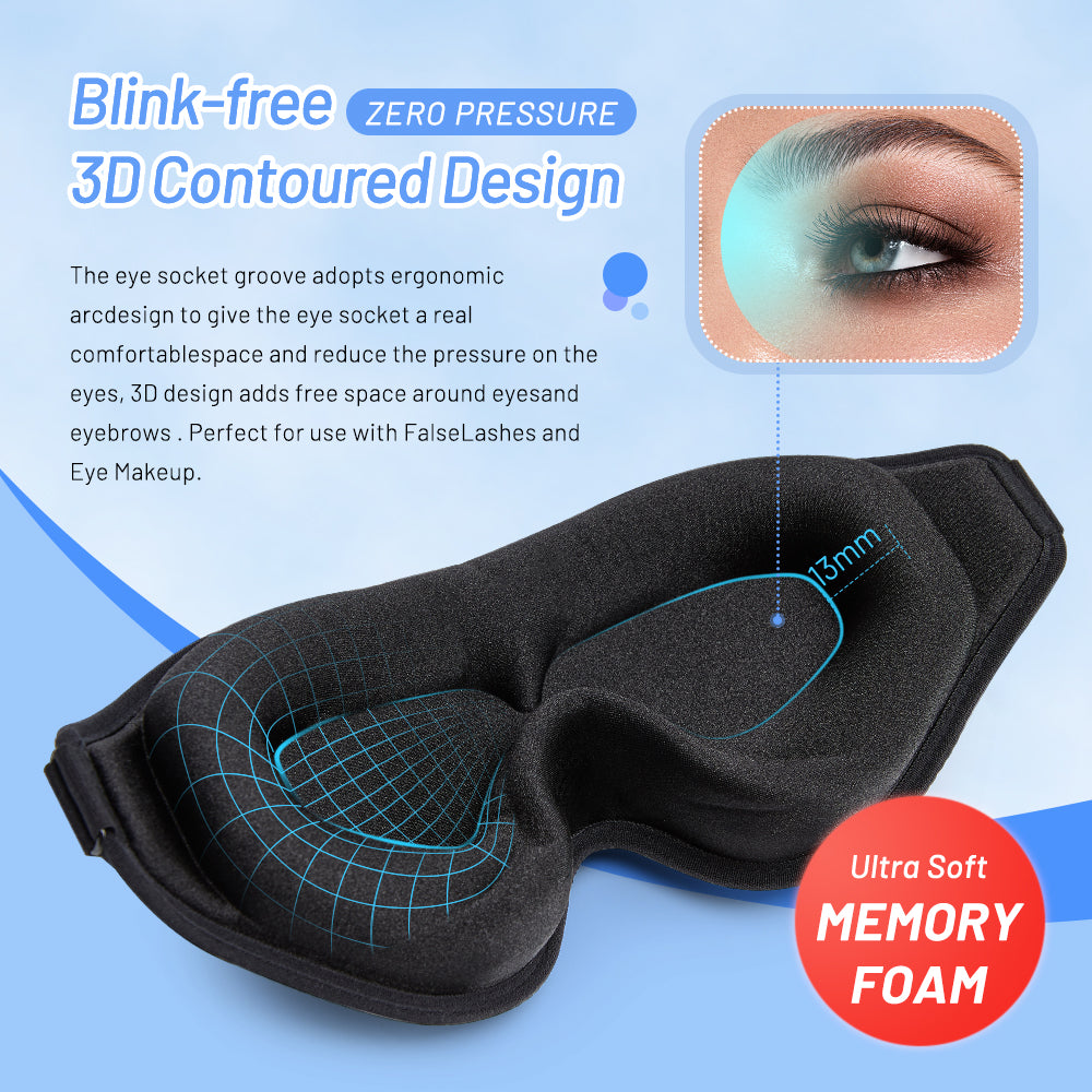 Contour Memory Foam Sleep Mask