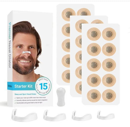 Magnetic Nasal Strips - Quieter Nights